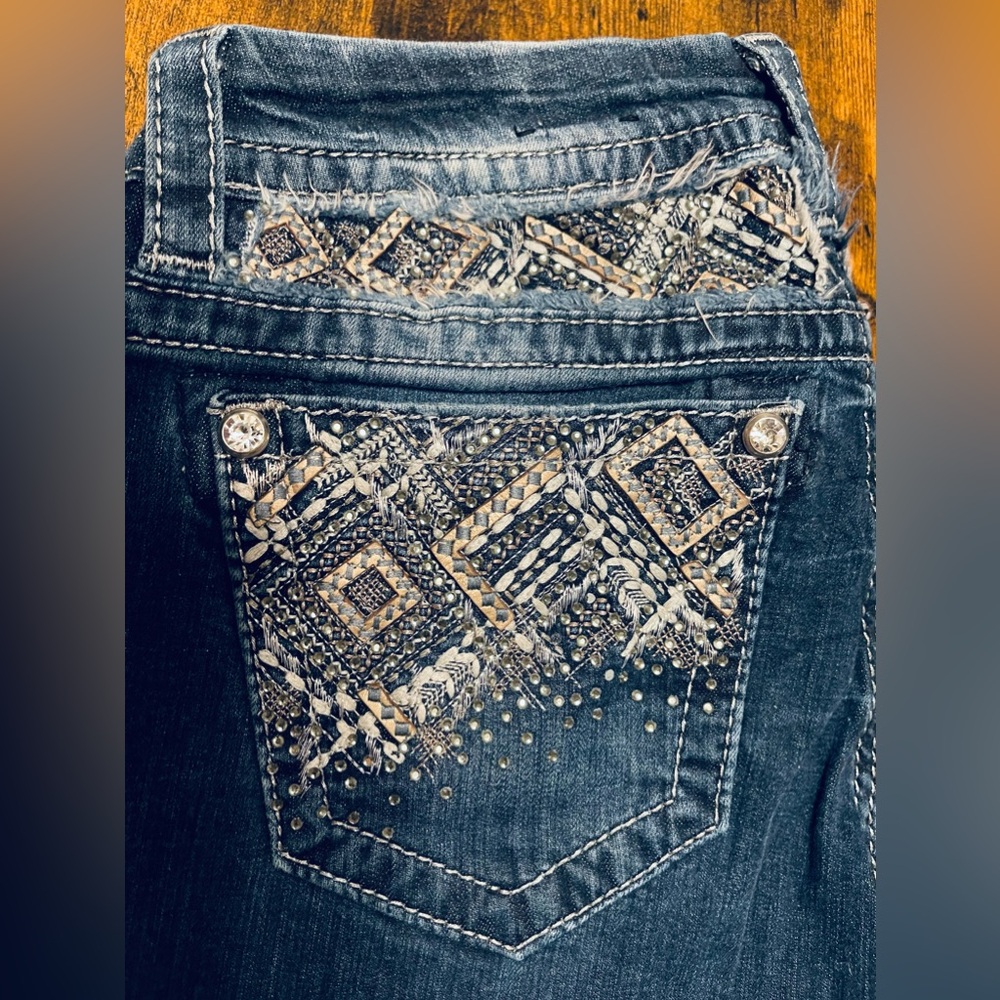 Miss Me Boot Cut Jeans 28”